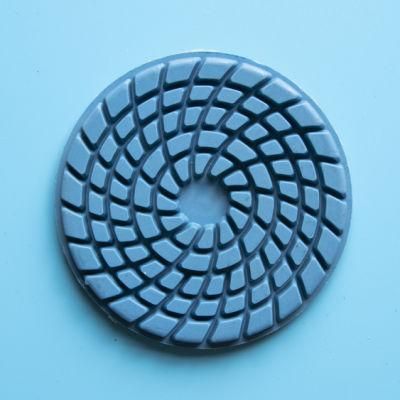 Top 125mm Abrasive Tools 7 Steps Wet Polishing Pad for Marble/ Granite