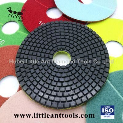 Little Ant 5&quot; Wet Polishing Pad for Granite High Quality Polishing Pad