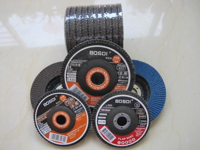 High Quality Abrasive Flap Disc, Grind Stainless Steel and Metal, All Size Supply