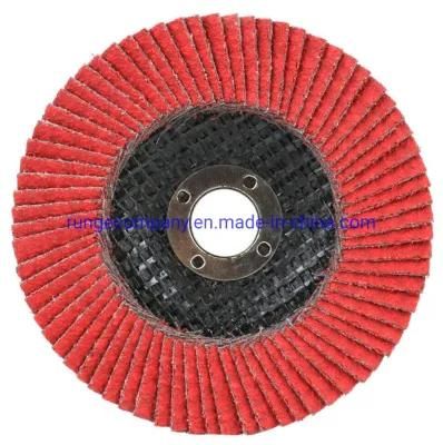 Abrasive Tools Flap Disc 4-1/2 Inch Premium T27 Ceramic Abrasive Grinding Wheel and Flap Sanding Disc 40-120grits