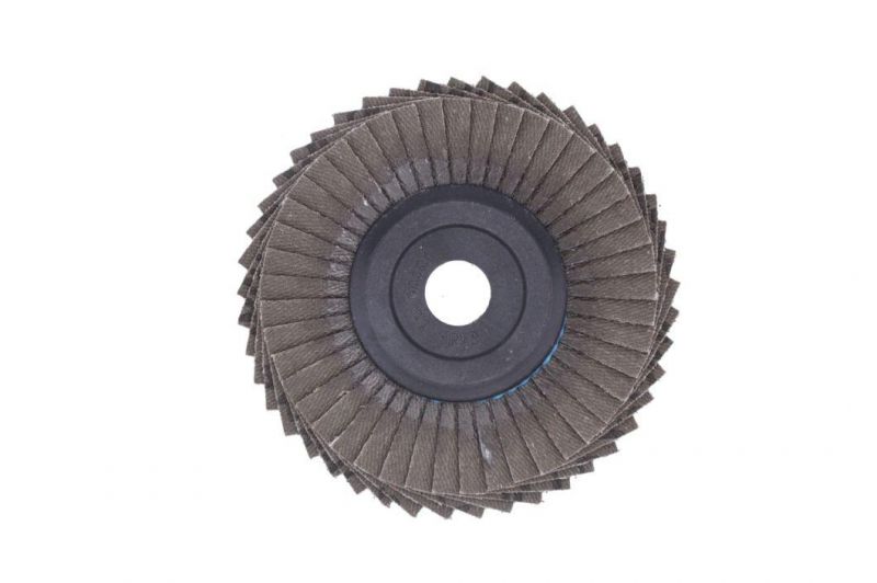 Premium Wear-Resisting 100mm Aluminium Oxide/Zirconia Alumina Radial Flap Disc for Grinding Stainless Steel and Metal