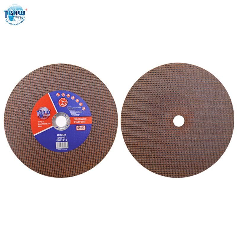 9"230X1.9X22mm China Suppliers Big Size Cutting Wheel for Metal, Staninless Steel