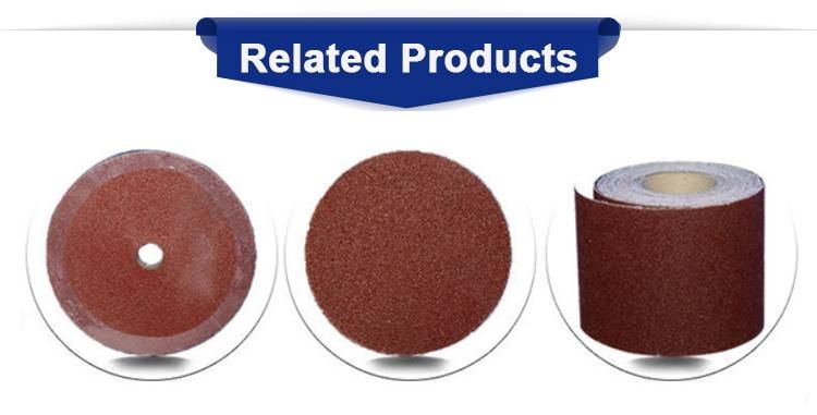 Aluminum Oxide Velcro Disc for Polishing Raw Wood, Remove Paint and Rust