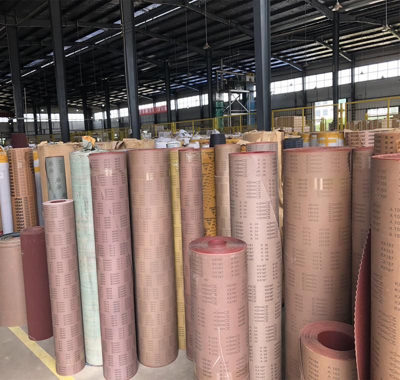 Kingcattle Kx167 Aluminium Oxide Cloth Roll Making for Belt