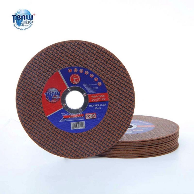 4inch Ultra Thin Metal Cutting Wheel Cut off Disc 105*1.0*16mm T41