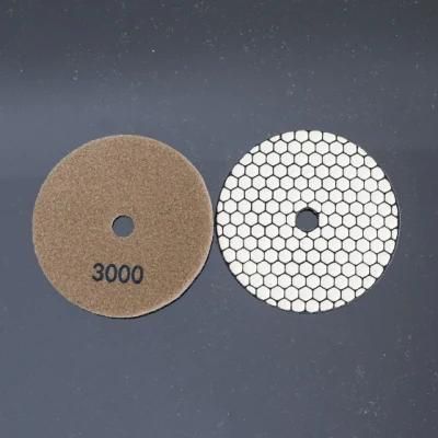 5&quot; 7 Steps Diamond Dry Polishing Pads for Granite and Marble