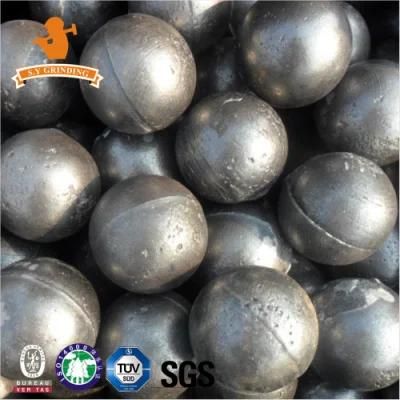 Low Chromium Casting Grinding Steel Ball of Good Toughness, Even Wearing, No Breakage