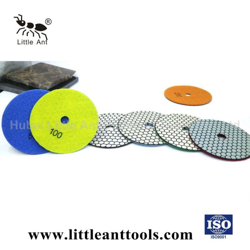 125mm a Hexagon Dry Polishing Pad