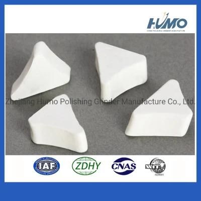 Angle Cut Cylinder Aluminum Oxide Tumbling Media