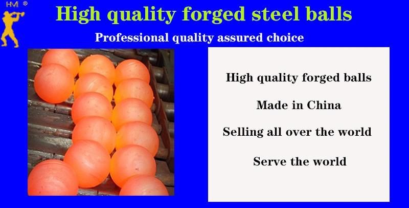 Forged Grinding Steel Balls for Nonferrous Mining