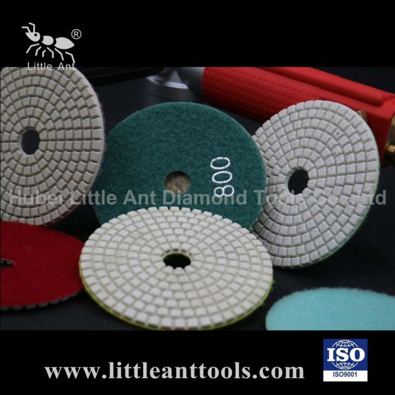 Wp4-Sj1w Diamond Polishing Pads for Stone Polish Tools