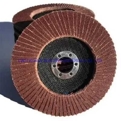 4 Inch 100mm Aluminum Oxide Flap Discs 60 Grit for Various Famous Power Tools
