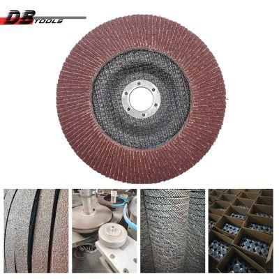 6&quot; 150mm Disc Flap Wheel Abrasive Grinding Disc 22mm Arbor Aluminum Oxide T27 Abrasive Tool for Metal Grinding Polishing