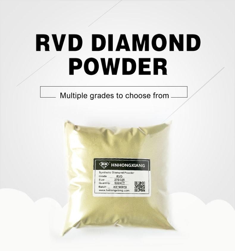 Rvd Diamond Powder Yellow Rvd Synthetic Diamond Powder for Polishing