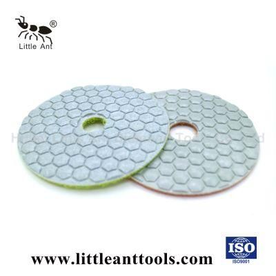 4-Inch Flexible Diamond Dry Polishing Pad for Quartz Stone