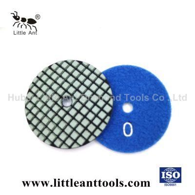 80mm Flexible Diamond Dry Polishing Pads for Terrazzo