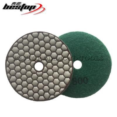 Diamond Flexible Dry Polishing Pad for Grinding Stone