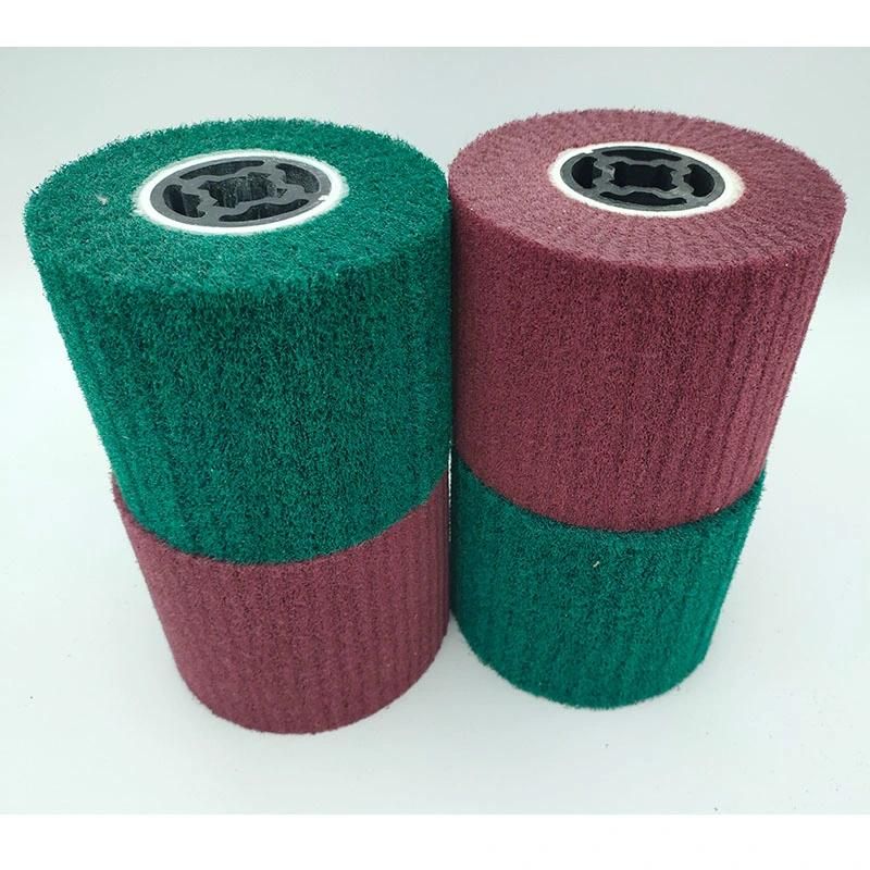 Drawing Wheel--Scouring Pad Red