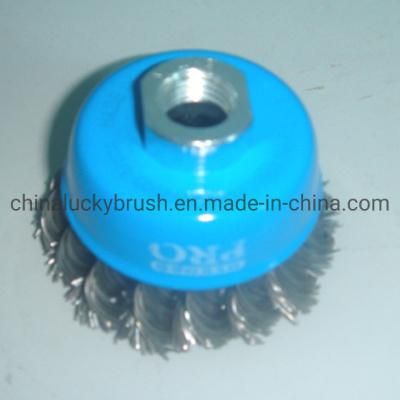 Twist Knot Polishing Cup Brush (YY-309)