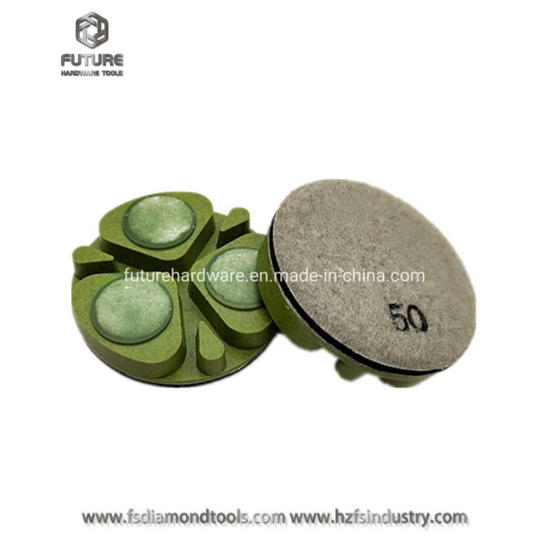 Diamond Concrete Floor Polishing Resin Pads for Surface Polishing