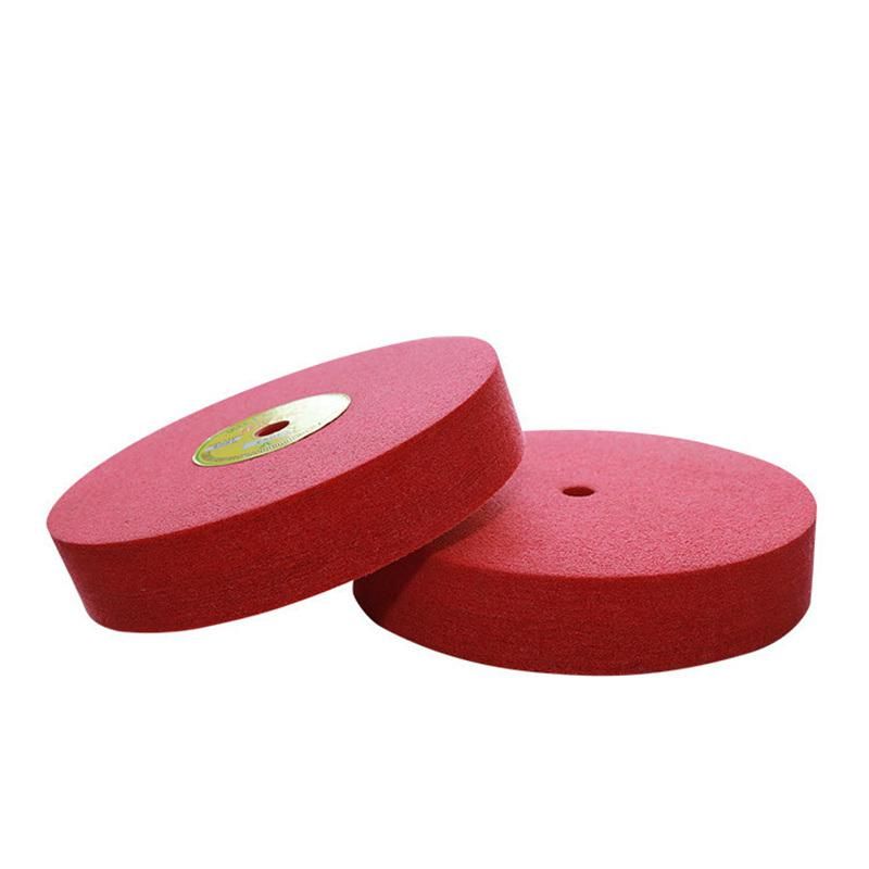 Hot Sales Non-Woven Abrasives Buffing Wheel Piece Nylon Fiber Wheel