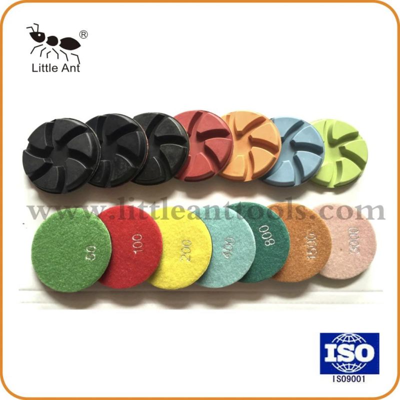 3 Inch Diamond Floor Polishing Pad for Stones and Concrete