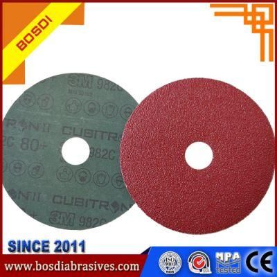 Fiber Disc/Abrasive Sanding Disc/Fiber Paper/Flexible Fiber Disc/Coated Disc/for Remove Rust, 3m/Saint-Gobain/Norton Fiber Disk