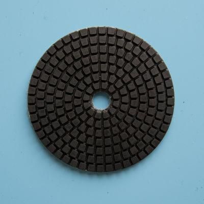 Qifeng Power Tool 3&quot; Colorful Diamond Flexible Polishing Pads for Wet Use with Hot Sale