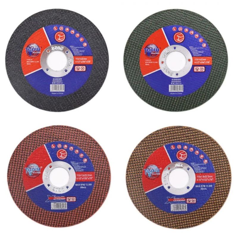 115X1X22.2mm Cutting Wheel 4-1/2 Inch / 115X1X22.2mm Inox Cutting Wheel Cutting Disc with MPa Certificate 115X1X22.2mm Disc Cutting Wheel Disco De Corte