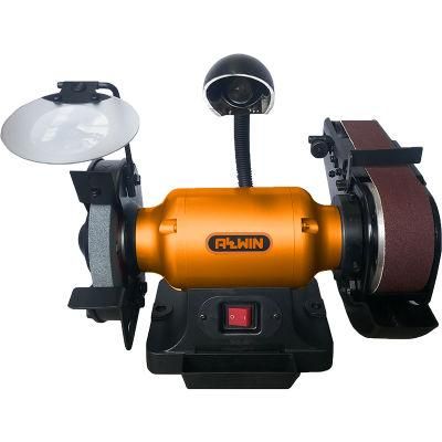 Professional 120V 6 Inch Combo Bench Type Grinder with CSA for Home Use