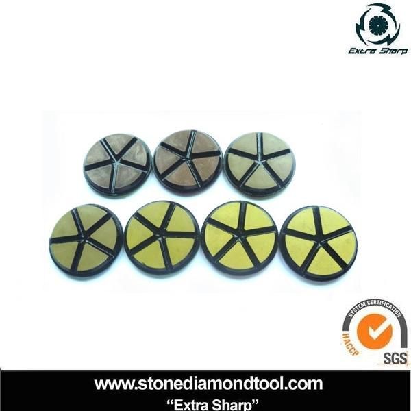 80mm Concrete Floor Polishing Transitional Ceramic Grinding Disc