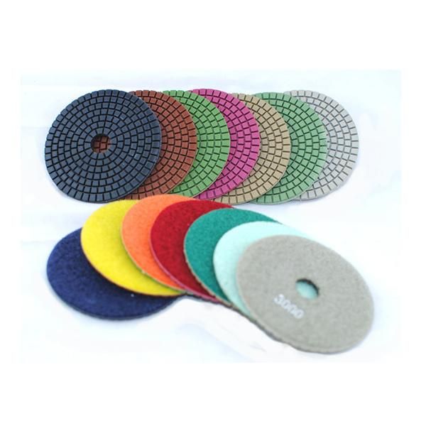 Orange Wet Polishing Pads for Granite