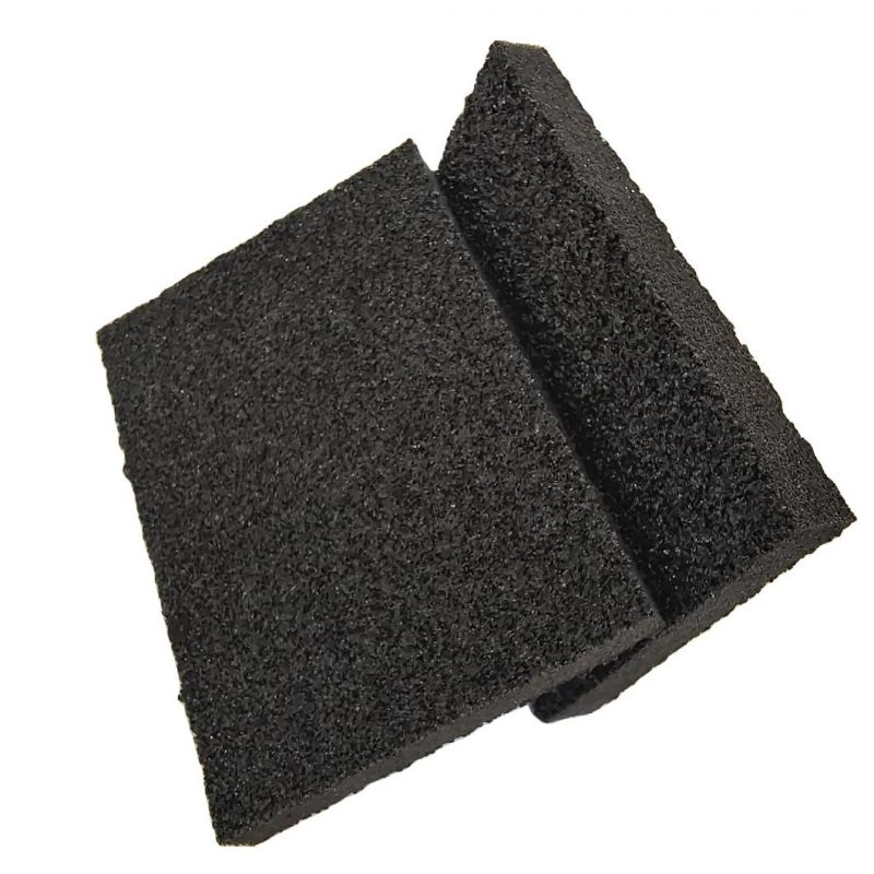100*70*10mm Two Side DTY and Wet Abrasive Sanding Sponge Sanding Block High Density