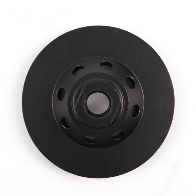 5 Inch D125mm Diamond Grinding Cup Wheel Disc with Ten Segments Diamond Grinding Disc M14 Thread Hole for Concrete and Terrazzo Floor