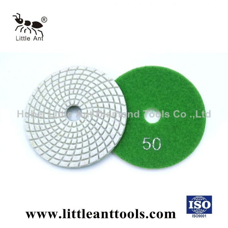 Diamond Polishing Pad for Dark Granite, Marble with Sharp, Long Lifespan