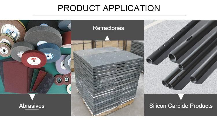 Metallurgical Black Silicon Carbide Powder F500