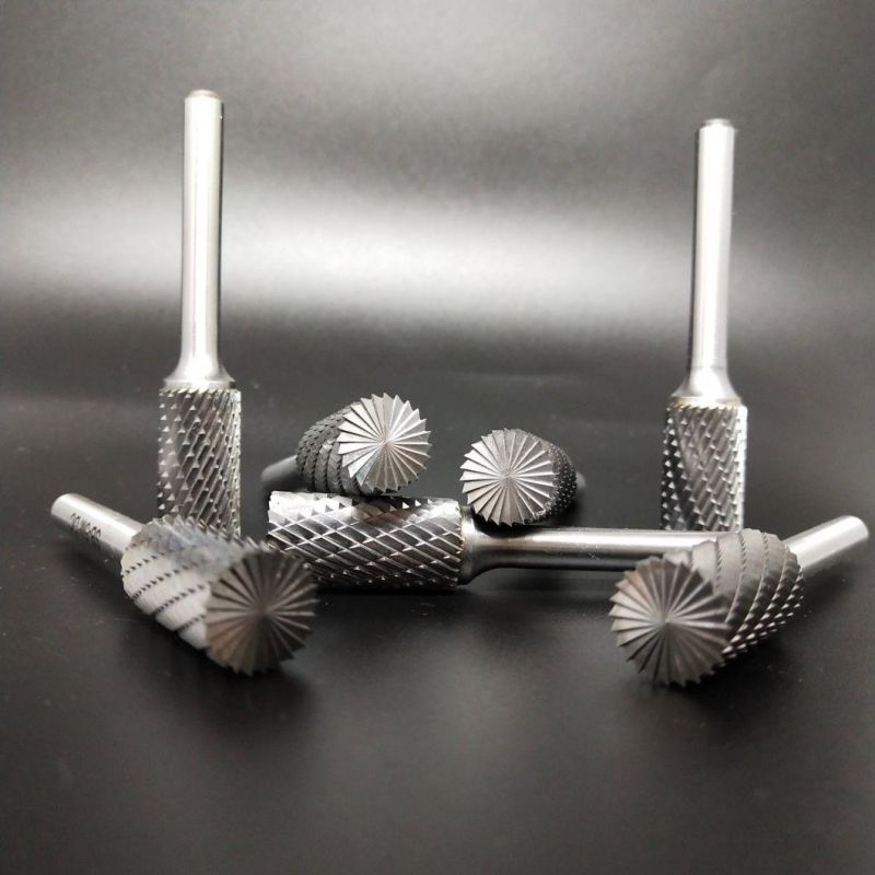 Carbide burrs with high wearable and high efficiency
