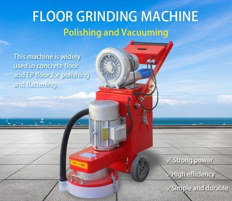 Concrete Floor Grinder with Vacuum