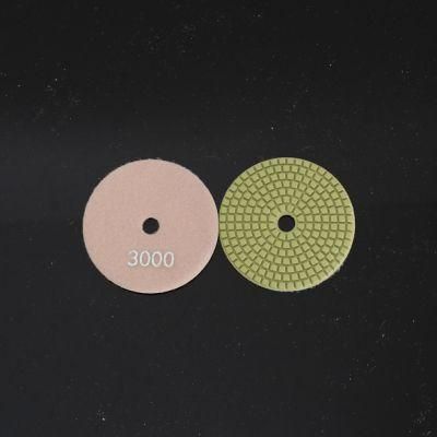 Qifeng Power Tool 3&quot;/80mm Diamond Wet Stone Polishing Pad for Polishing Marble