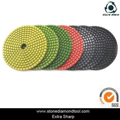 Dry Wet Resin Polishing Pads for Stone/Granite/Marble/Concrete