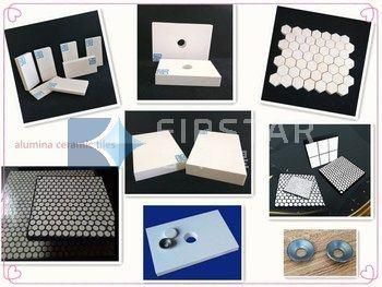 High Alumina Ceramic Tiles Made by 92% Alumina