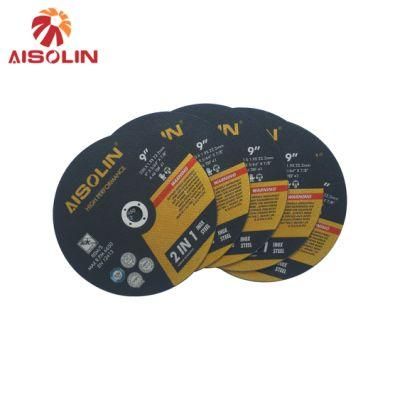 Long Lasting Cutting Disc High Speed Bf 9 Inch Cut off Wheel with MPa