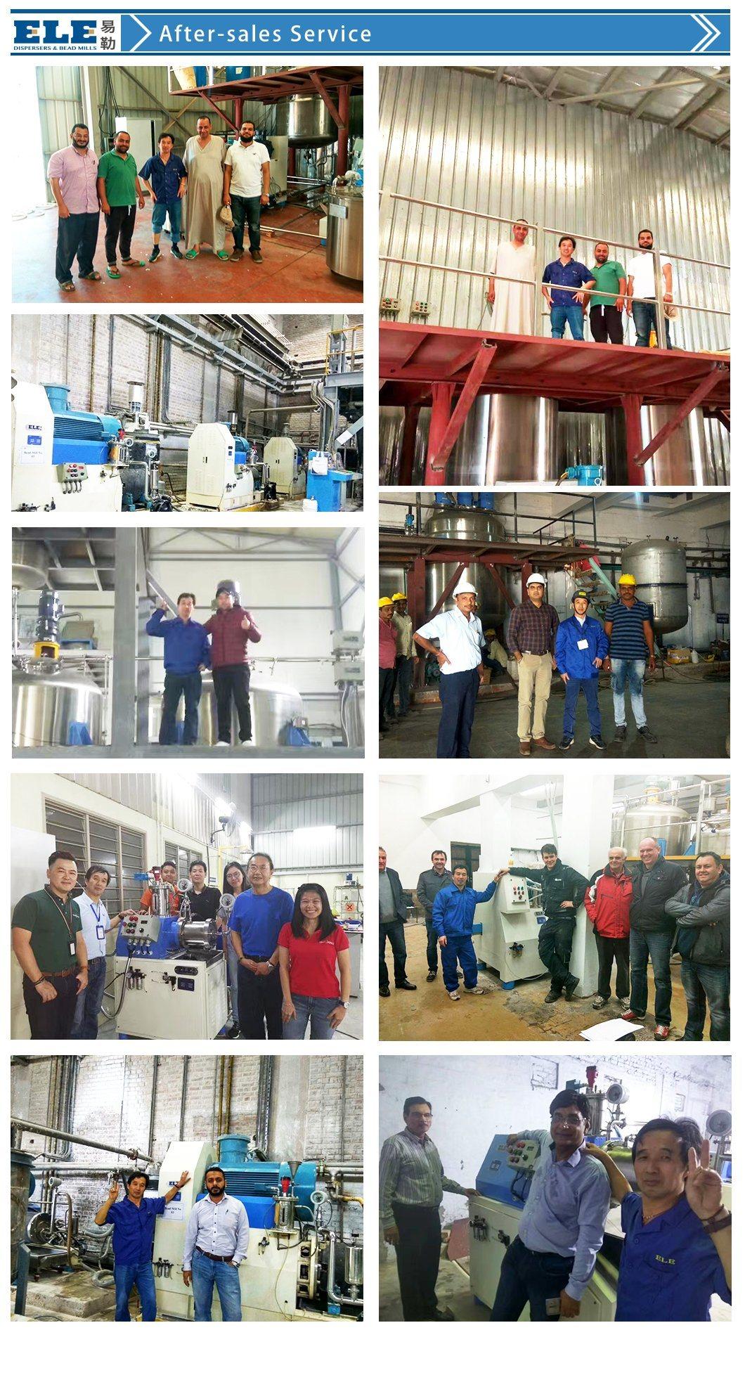 Trend Ele Basket Mill with Lab and Industrial Scale Production for Painting and Coating Micro and Nano Grinding