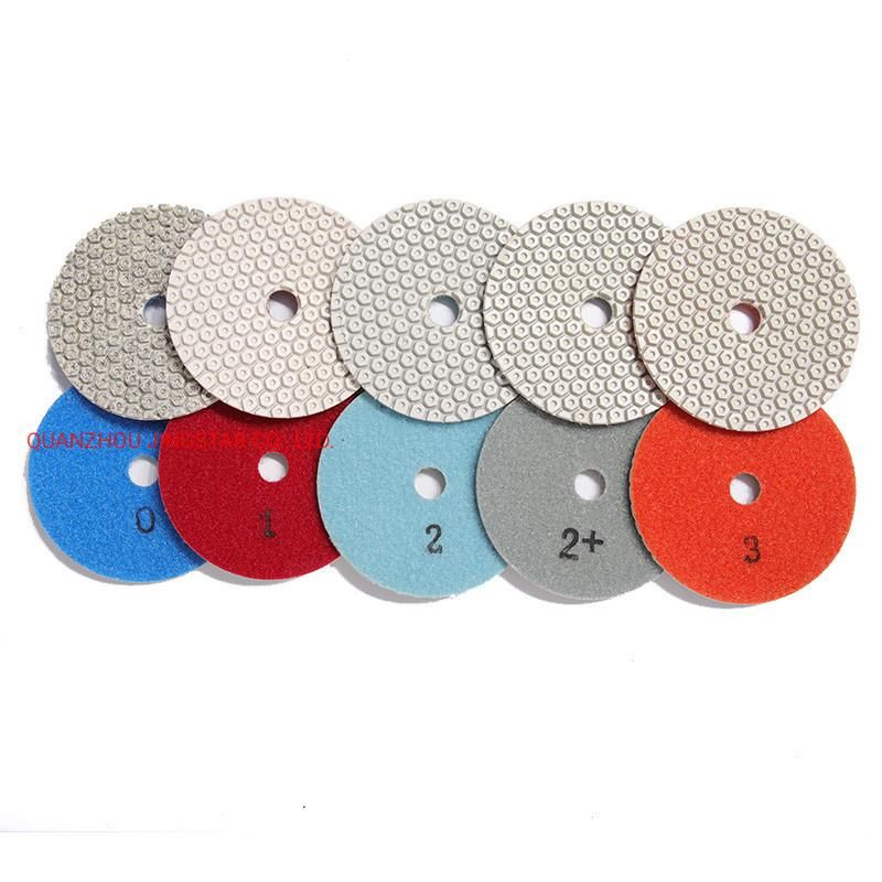 Factory 4 Inch 1#2#3# Marble Polishing Pad A Grade Polishing Pad