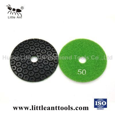 Floor 3 mm Thickness 4 &quot;/100mm Floor Diamond Polishing Pad