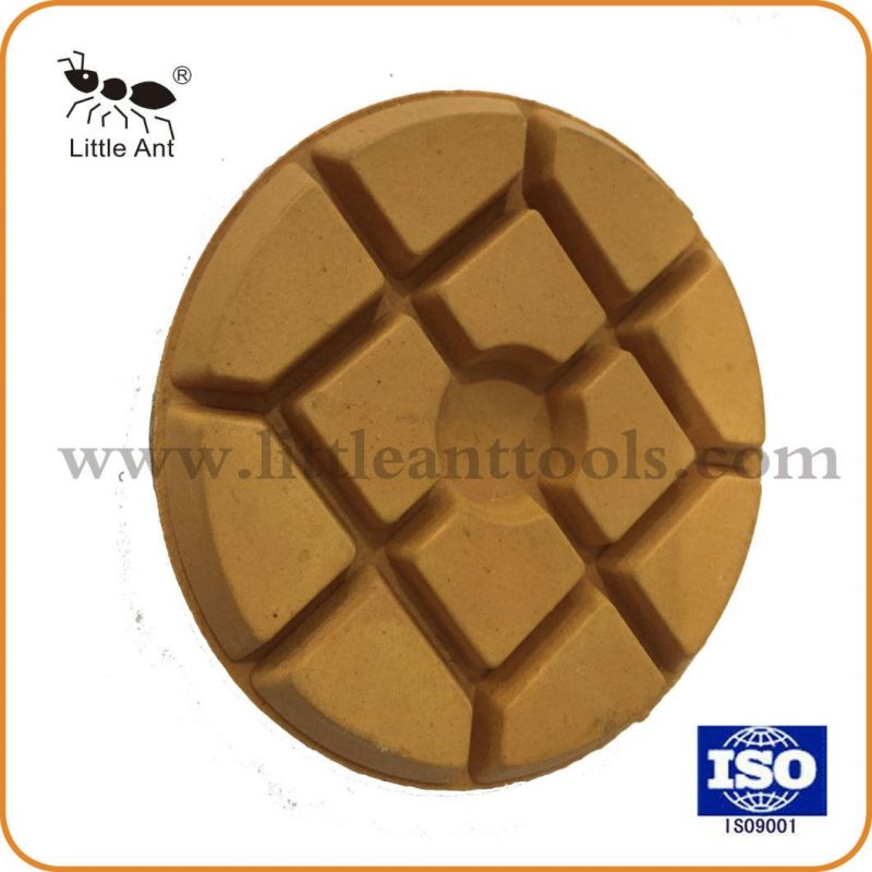 4"/100mm Concrete Metal Bond Resin Diamond Polishing Floor Grinding Wheel Renovation Pad