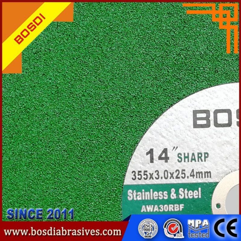 355mm 14 Inch Cutting Wheel for Metal and Stainless Steel, Abrasive Cutting Disc