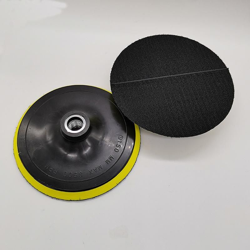 4inch 5/8-11 Plastic Backer Holder Pad for Stone Surface Polishing Plastic Foam Angle Grinder Car Polisher