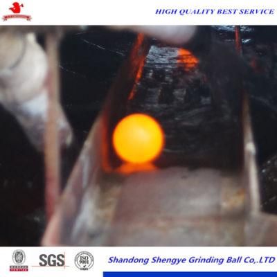 Heat Treatment High Hardness Low Break Forged Steel Ball