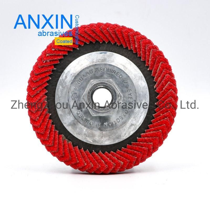 Full Curved Ceramic Flap Disc